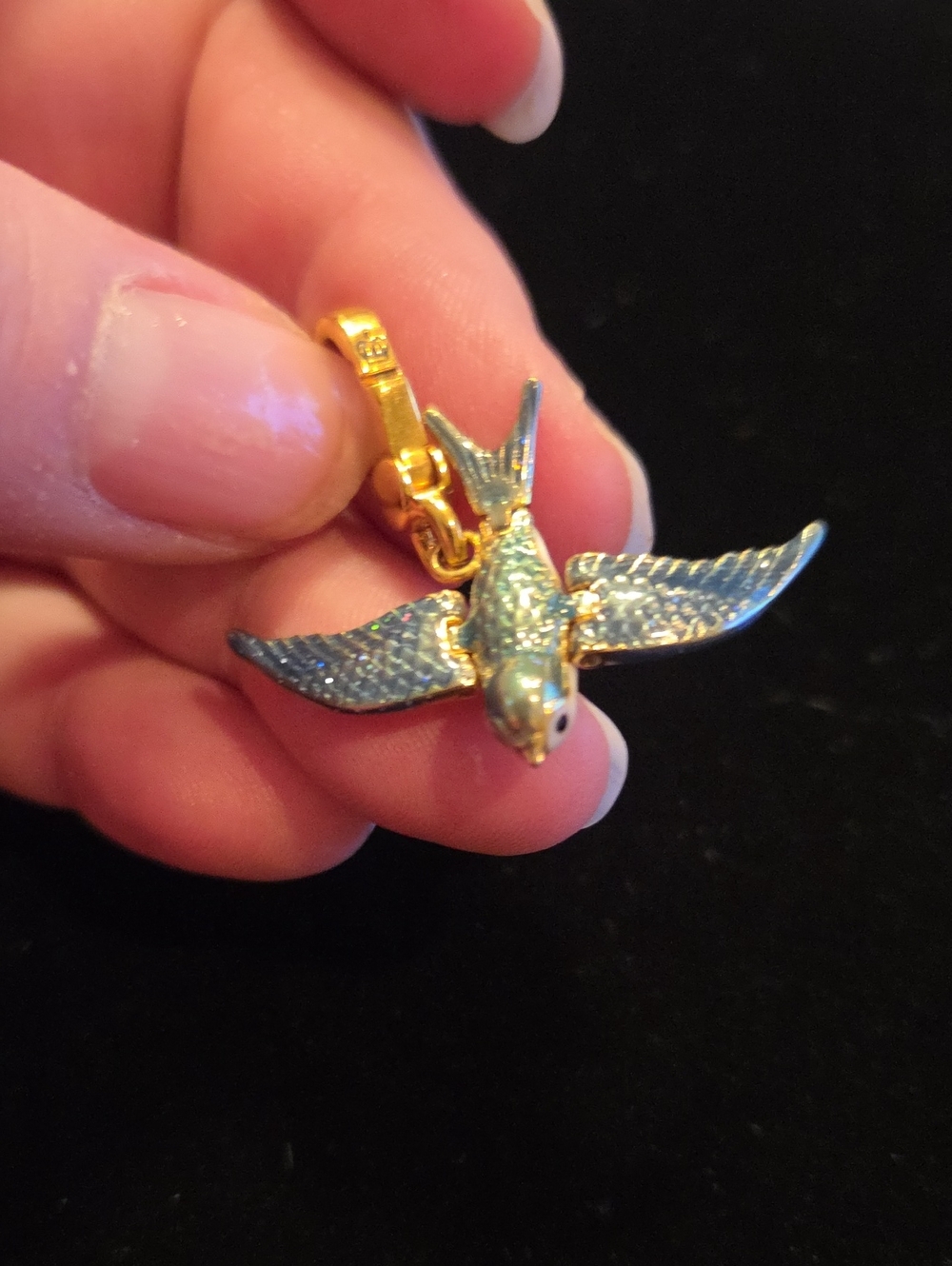 JUICY COUTURE BLUE SPARROW CHARM